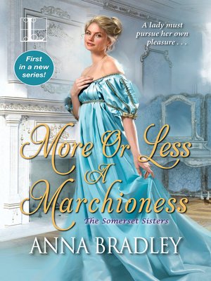 cover image of More or Less a Marchioness